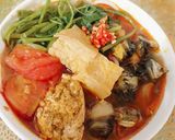 Hình bước làm 4 của món Canh Bún Ốc
