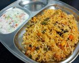 A picture of step 7 of Dum Biryani.