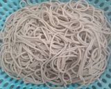 Hình bước làm 3 của món Mì Soba thịt bò home made