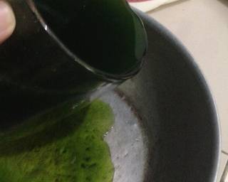 Cendol Daun Suji - Step 1
