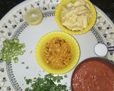 A picture of step 1 of Sweet corn bhel Chaat.