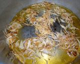 A picture of step 4 of Vegetable Tahiri.