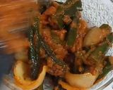 A picture of step 9 of Restaurant Style Bhindi Do Payza.