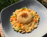 Foto langkah ke 3 dari resep Nasi goreng tuna.
