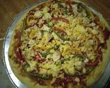 Chicken pizza#festive contest Nairobi#authors marathon recipe step 9 photo
