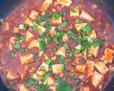 Foto langkah ke 3 dari resep Mapo Tofu.