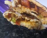 Schezwan paneer dosa recipe step 3 photo