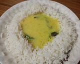 A picture of step 6 of Combo kadhi chawal.