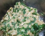 A picture of step 5 of Poha and Palak Rolls.