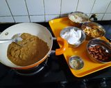 A picture of step 1 of Punjabi pinni ladoo.