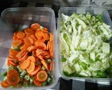 Foto langkah ke 2 dari resep Sayur Sop Telur Puyuh.
