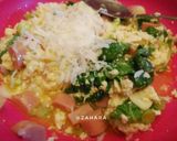 Foto langkah ke 2 dari resep Spinach Omelette (Telur Dadar Bayam).
