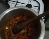 A picture of step 7 of Gizzard stew.