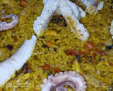 Foto del paso 3 de la receta: Arroz de pulpo 🐙 y rape