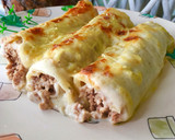 Foto del paso 9 de la receta: Canelones de carne a la catalana y...👴🏼¡Feliz día de los abuelos!👵🏻