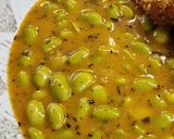 Edamame bab, zöldszójabab krémes főzeléke (vegán) recept fázis 4 fotója