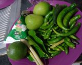 Foto langkah ke 3 dari resep Cumi isi masak butho ijo..😂😂.