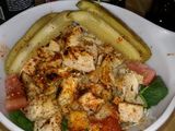 Smoked Whiskey Pickle Grilled Chicken Salad