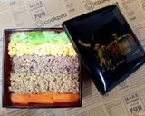 รูปขั้นตอนการทำที่ 9 ของ Chicken & Egg Soboro Bento