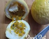 A picture of step 1 of Passion Fruit Shrikhand.