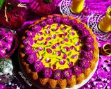 عکس مرحله 3 از دستور کیک‌ گلاب و زعفران با کرم زعفرانی(کیک‌روز‌پدر)🥰