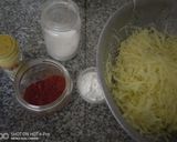 A picture of step 2 of Potato basket with sausage#kidsrecipecontest#jikoniweeklychallen.