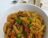 A picture of step 7 of Fusilli pasta.