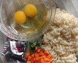 Gambar langkah 1 resipi Murtabak Maggi.