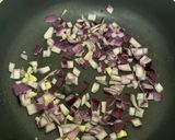 A picture of step 1 of Chickpea curry (vegan).