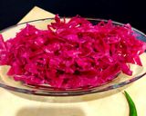 عکس مرحله 2 از دستور 💛ترشی کلم قرمز رستورانی💛