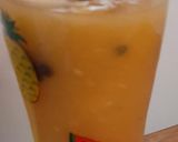 A picture of step 4 of Orange and Muskmelon smoothie.