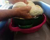Foto del paso 3 de la receta: Seitán con yuyitos de la huerta, listo para la parrilla