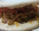 Foto del paso 6 de la receta: Fajita de filete de ternera picada con pan de pita