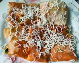 A picture of step 2 of Cheese Chilli Dosa.