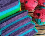 Foto langkah ke 5 dari resep Rainbow Cake.