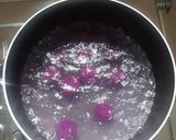 Foto langkah ke 2 dari resep 39. Biji Salak Ubi Ungu Fiber creme Isi Coklat.