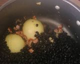 A picture of step 2 of No-Soak Black Beans w/Lime-Cilantro Brown Rice.