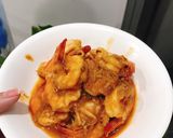 Hình bước làm 3 của món Tôm sú kho tàu