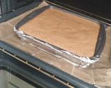Hình bước làm 6 của món Bánh Flan bông lan Chocolate (Flan Gateau)