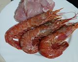 Foto del paso 2 de la receta: Arroz con gambón y pollo