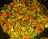 A picture of step 9 of Paneer chilli.