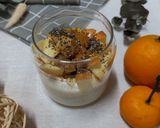 Hình bước làm 1 của món Overnight oatmeal