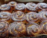 Pudingos, túrós tekercs recept fázis 7 fotója