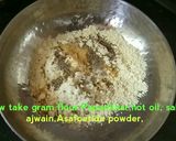 A picture of step 1 of Champakali/Chakri Gathiya.