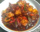 Foto langkah ke 8 dari resep Ayam Kecap Tahu.