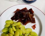 皇帝豆木耳炒肉的食譜步驟2照片