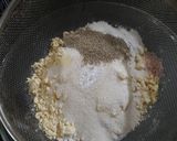 A picture of step 1 of Nankhatai (Eggless).