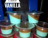 Foto langkah ke 7 dari resep Pudding Choco Vanilla.