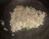 A picture of step 3 of Mexican cheesy vegetable quesadilla.