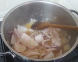 Foto del paso 8 de la receta: Fabes con calamar de potera ricas y fáciles de la brigada espartana